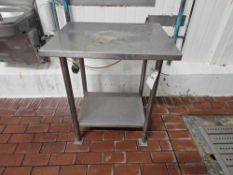 30 x 24 Stainless Steel Table