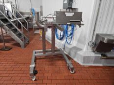 Inline Unifiller Piston Filler on Stainless Steel Frame