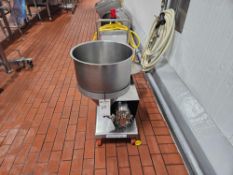 Stainless Steel 2 HP Piston Depositor with Infeed Hopper