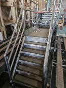 Mezzanine Stair Pass Over