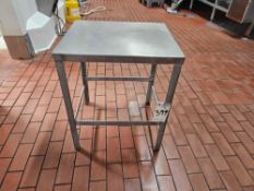 24 x 20 Stainless Steel Prep Table