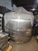 1,300 Gallon Feldmeier SS Jacketed Tank