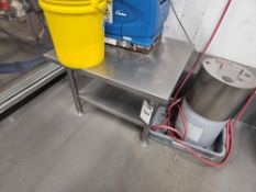 Stainless Steel Prep Table