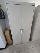 Lot of 2 Metal Cabinets