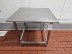 Stainless Steel Prep Table