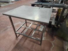 Stainless Steel Prep Table