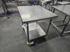 Stainless Steel Prep Table