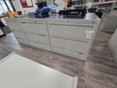 Lot of 6 Storage Cabinets with Drawers