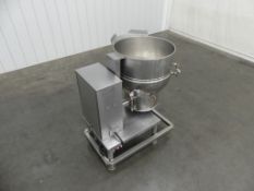 Groen DEE/4-40 SS Half Jacketed Electric 40 Gallon Kettle