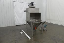Flexicon S/S Bulk Dump Hopper w Motor