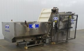 New England NEHE-60 Unscrambler w Cleated Hopper