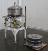 Pfening 27 Inch Diameter Vibratory Pressure Sifter