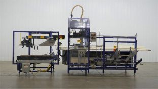 Combi Servo Case Erector Packer with TB100 Top and Bottom Case Taper