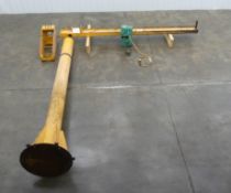 Hamischfeger P&H Swing Arm Crane 1/2 Ton Hoist