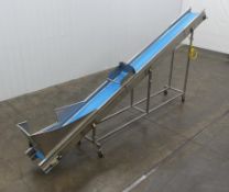 Incline Product Conveyor 19' L x 16
