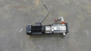Walrus Pump with 3 HP Motor & 316 Stainless Steel