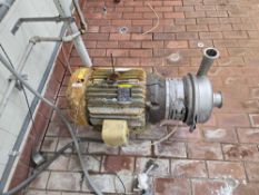 Centrifugal Pump with Baldor Reliance Super-E Motor