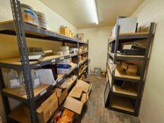 Three Metal Shelves