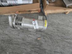 Centrifugal Pump with Baldor SuperE Washdown Duty Motor