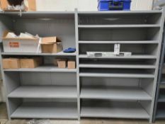 Set of 4 Metal Shelves