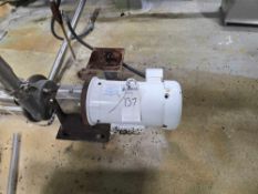 Centrifugal Pump with Baldor Super-E Washdown Duty Motor