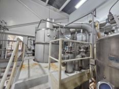 Arthur Harris Stainless Steel 3 Effect Rising Film Evaporator System