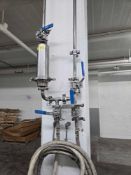 Filter with Sanitary Ball Valves