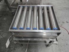 Roller Conveyor with Scale and Control Cabinet