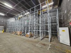 Pushback Pallet Racking 15 Bays