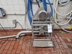 Tri-Clover PR10-1 M-UH4-ST-S Rotary Pump with Marathom Electric Motor