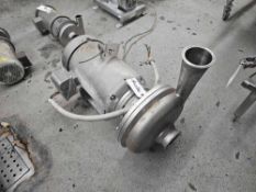 Centrifugal Pump with BaldorSuperE Washdown Duty Motor