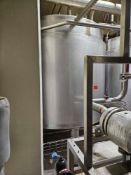 GTI 5,000 Liter Stainless Steel Tank w/ Manway