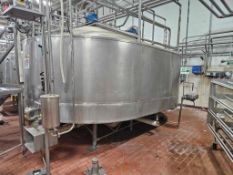 Damrow Stainless Steel Agitation Tank - Double O Vat