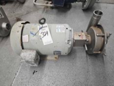 Centrifugal Pump with Baldor Super-E Washdown Duty Motor