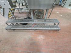 2 step Stainless Steel Mezzanine