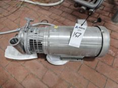 Centrifugal Pump with Baldor Super-E Washdown Duty Motor