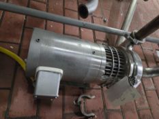 Centrifugal Pump with Baldor Motor