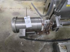 Centrifugal Pump with Baldor Super-E Washdown Duty Motor