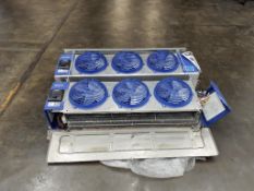 Lot of (2) Heatcraft H-IM-UC Unit Coolers with intelliGen Controls