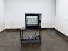 Sure Chef SCR-8 Stainless Steel Rotisserie Up to 2.5 Pounds of Chicken