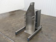 Hercules HI-112-SP Stainless Steel Hydraulic Barrel Dumper