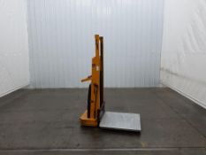 Big Joe 1518-R6 Stacker with Stainless Steel Platform