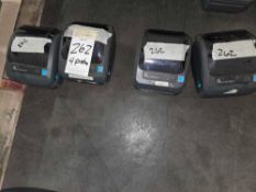 Lot of 4 Zebra GK420DT Printers