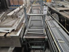 Lot of 2 Rolling Conveyors