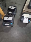 Lot of 4 Zebra GK420DT Printers