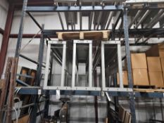 Lot of 4 Metal Work Tables