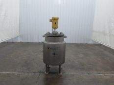 Custom Metalcraft 100 Gallon Stainless Steel Jacketed Mix Tank With Dual Impeller Agitation