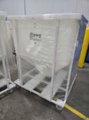 Plastic Processing Hopper on Wheels with Lid