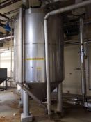 Stainless Steel Vertical Wastewater Buffer Tank