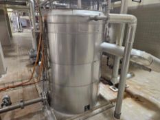 200 Gallon Jacketed Stainless Steel Tank